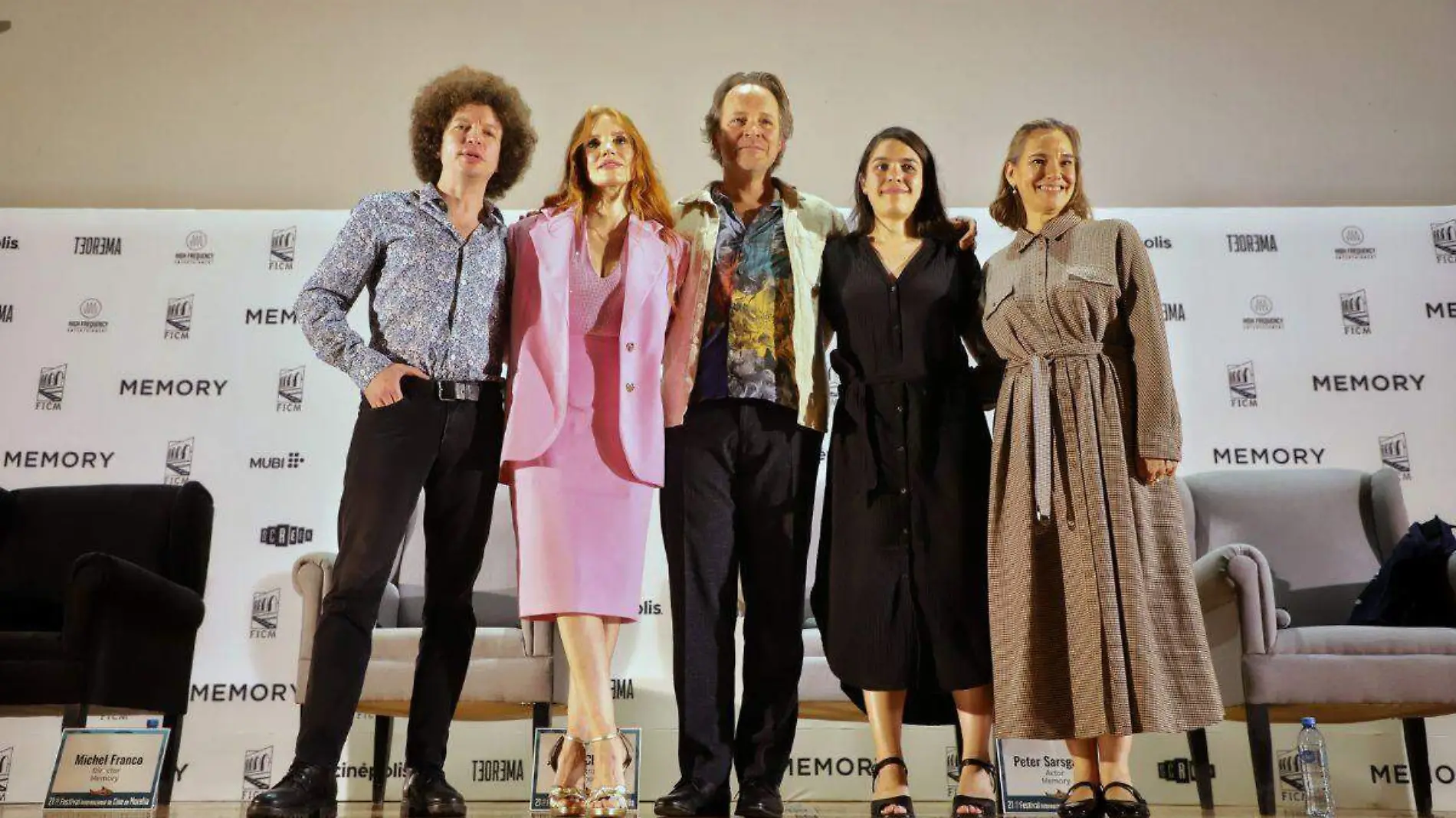 Jessica Chastain y Michel Franco presentan Memory en FICM_1